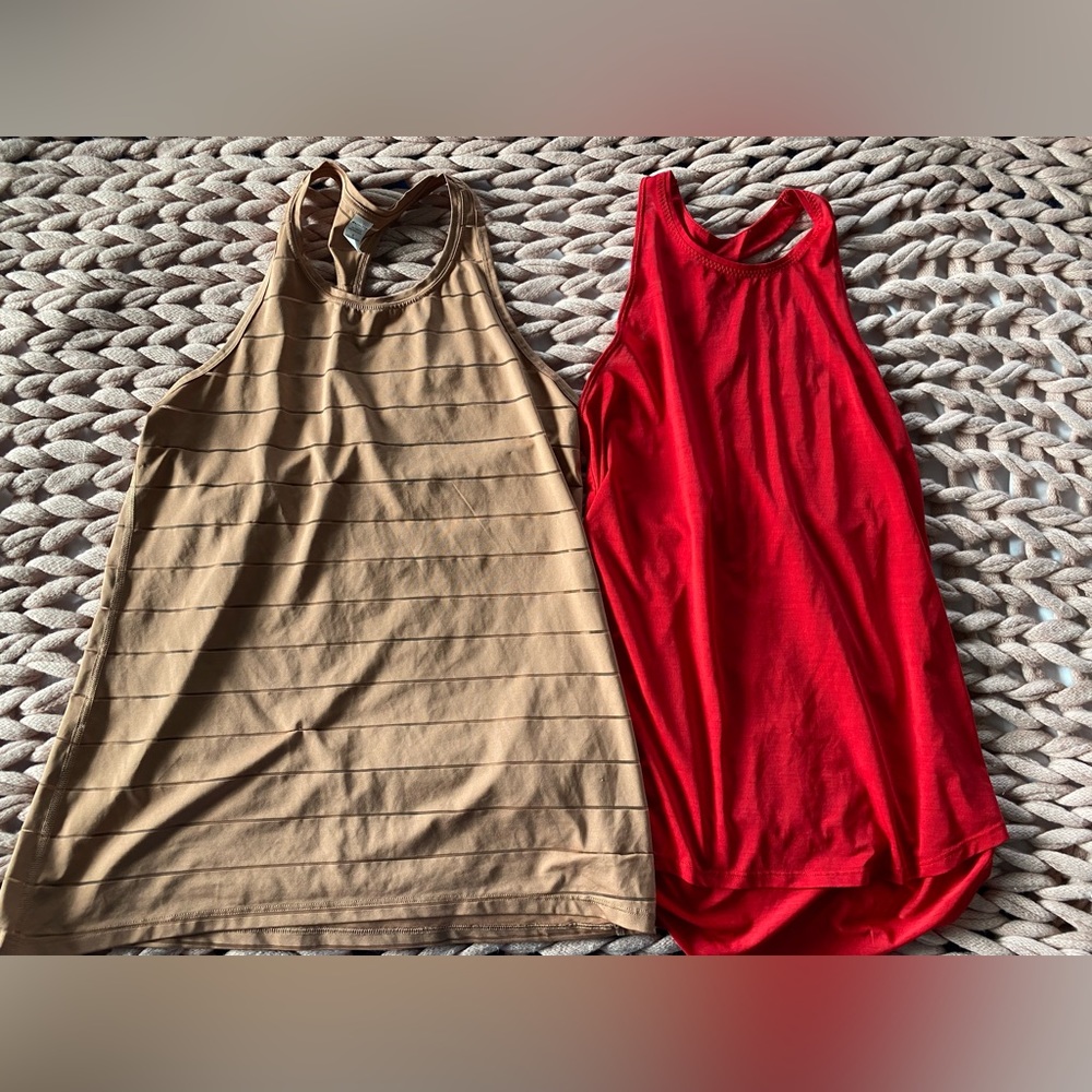 Set of two Athleta Workout shirts
